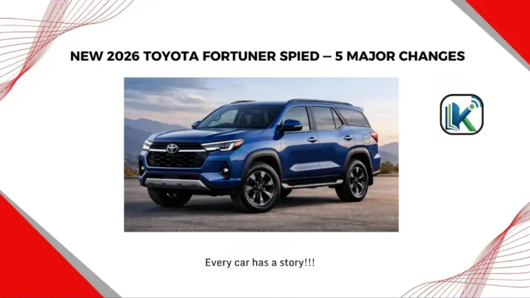 2026 Toyota Fortuner Spied